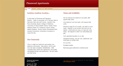 Desktop Screenshot of plazawoodapartments.com